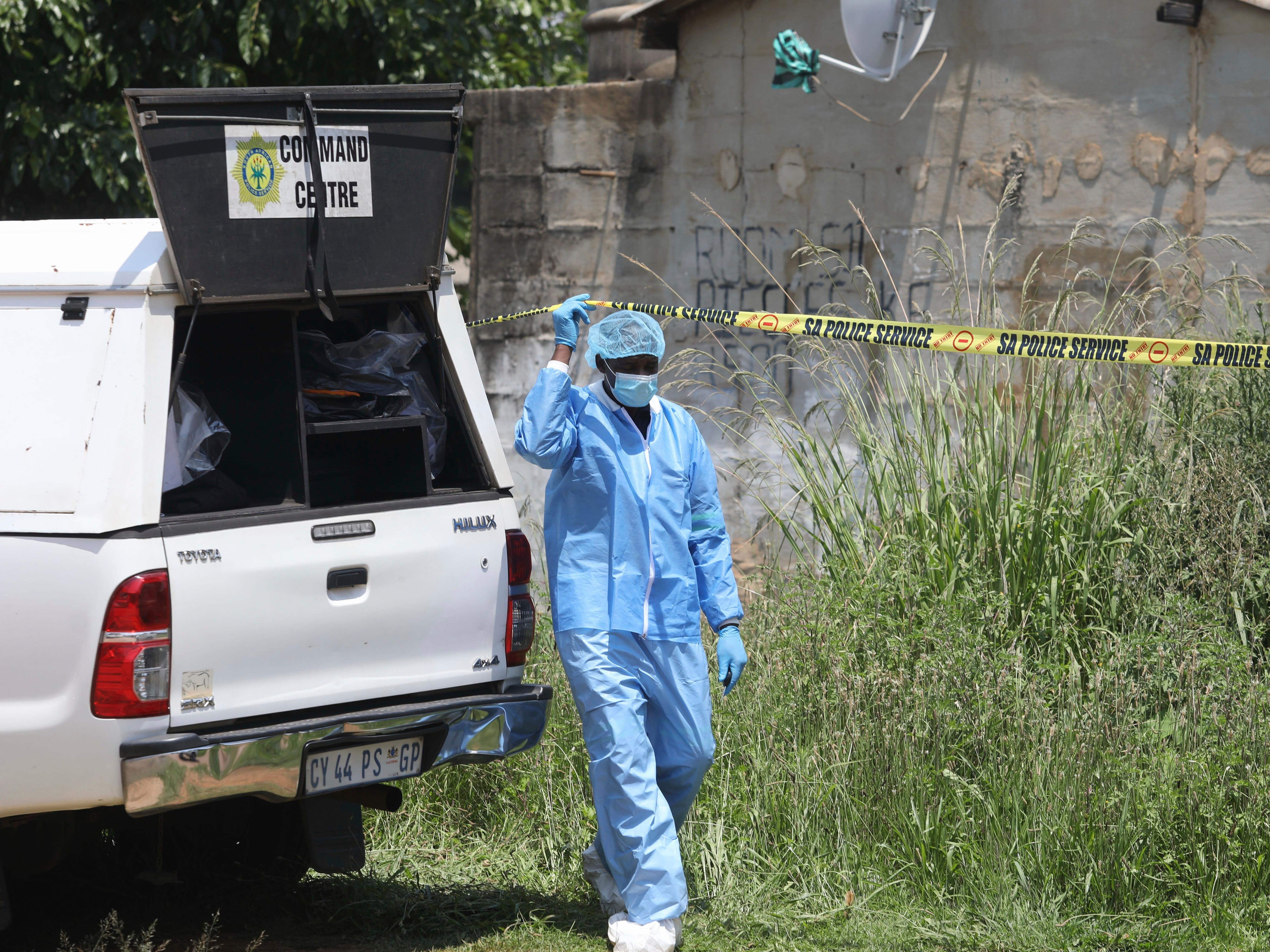 Three children among 12 people killed in mass shooting at South African bar