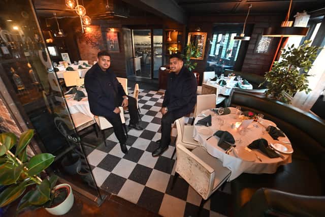 Twins Sameen and Ihsaan Ali proudly show off their new restaurant, Flavours, in Sedgley