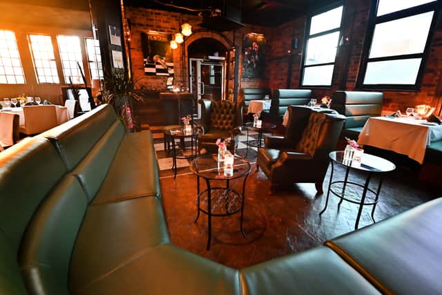 Inside the new Flavours restaurant in Sedgley