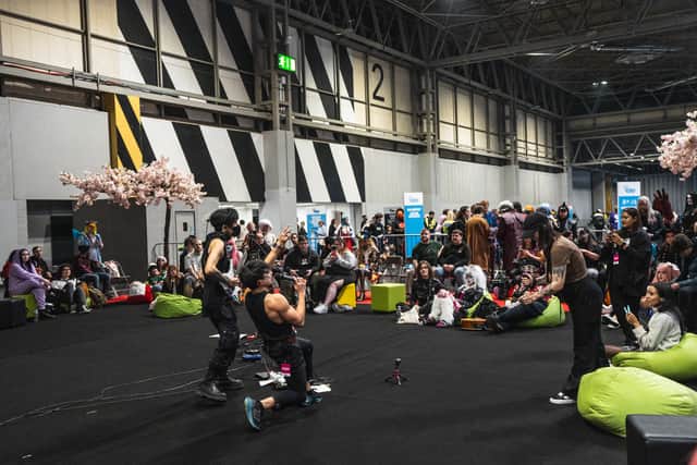 Performances took place all around the NEC. Photo: Ian Knight / Z70 Photography