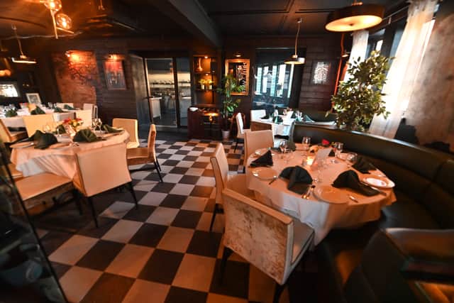 Inside the new Flavours restaurant in Sedgley