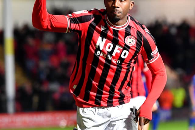 Daniel Kanu netted 18 goals for Walsall in all competitions this term.