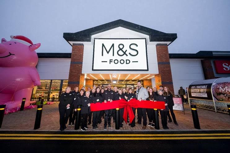 Marks & Spencer opens expanded Cannock food store with space galore in
