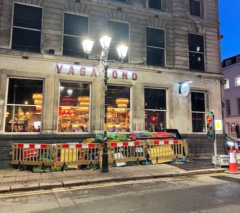 Vagabond wine bar in Birmingham