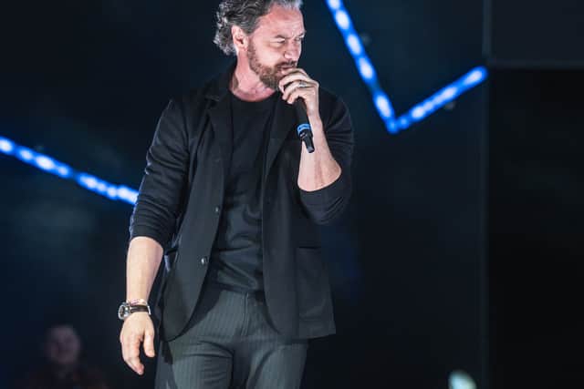 James McAvoy was one of the big stars appearing at the event. Photo: Ian Knight / Z70 Photography