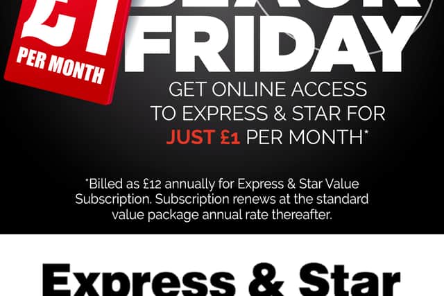 Get the Black Friday Express & Star £1 deal