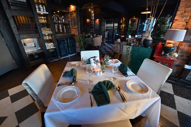 Inside the new Flavours restaurant in Sedgley
