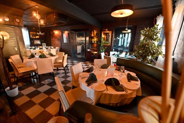 Inside the new Flavours restaurant in Sedgley