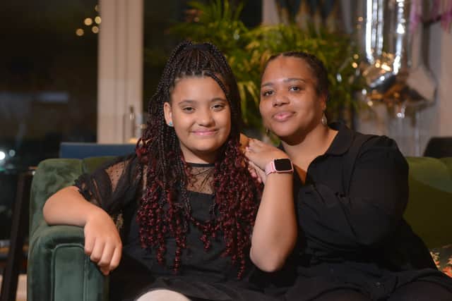 Danielle David said it was an honour to see her daughter appearing in the pantomime