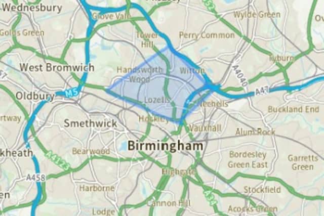 Section 60 powers in force in Birmingham as detectives investigate a murder in Handsworth