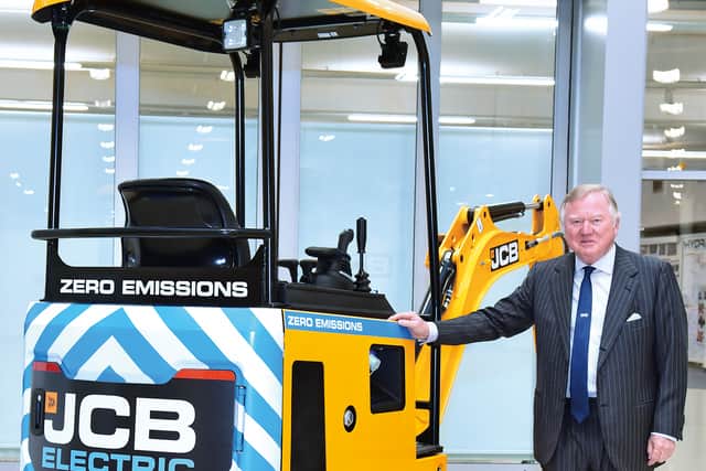 JCB chairman Lord Bamford