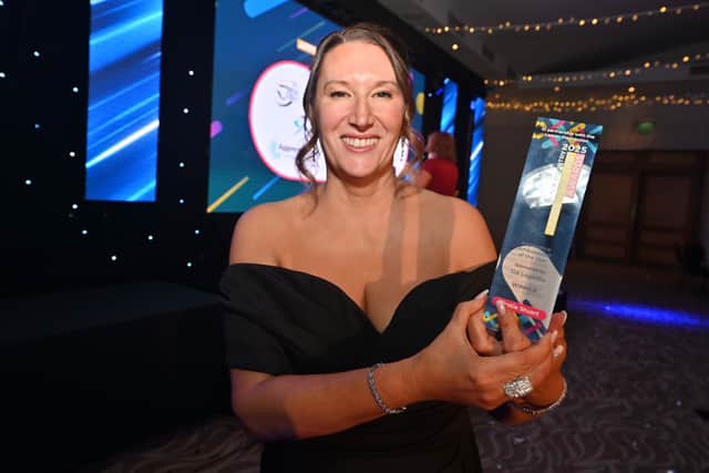 Kirstie Stuart from M & A Doocey Civil Engineering Ltd - Apprentice Ambassador winner