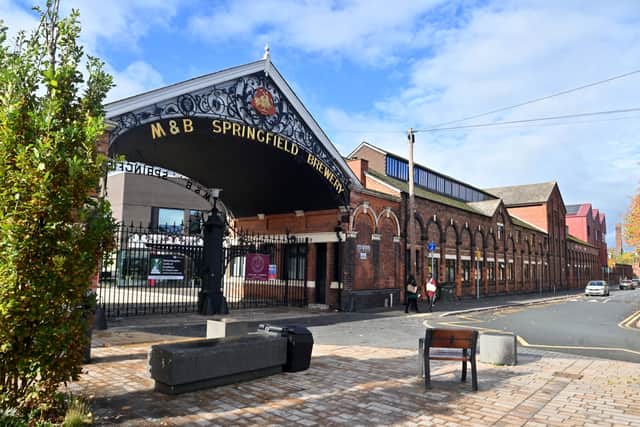 The gates of Thomas Telford UTC. Photo: Steve Leath