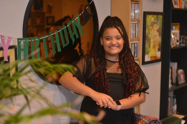 Rosa David said she was excited about appearing on a stage she'd watched pantomimes at