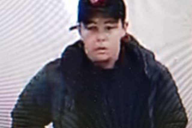 West Midlands Police officers want to speak to this person in connection with a robbery at a supermarket in Walsall in September
