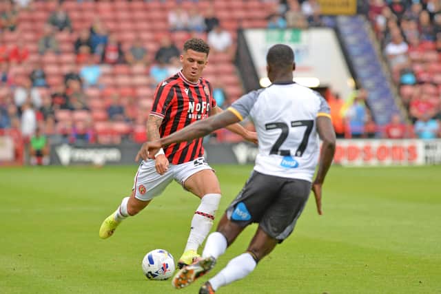 Walsall defender Rico Browne impressed during pre-season.