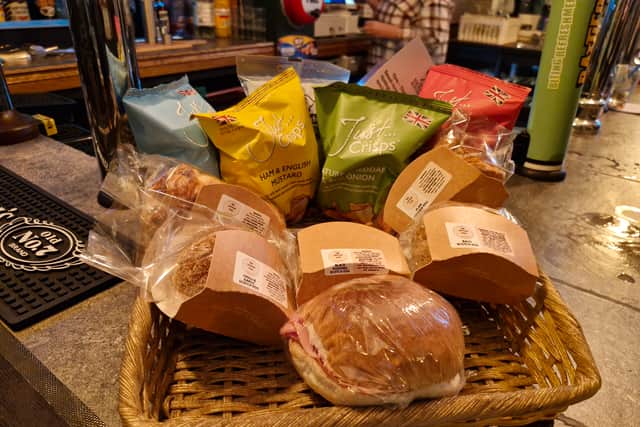 There's a wide range of moreish savoury snacks