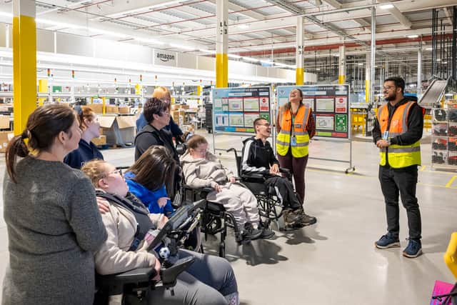 Lichfield students explore sustainability at Amazon's fulfilment centre ...