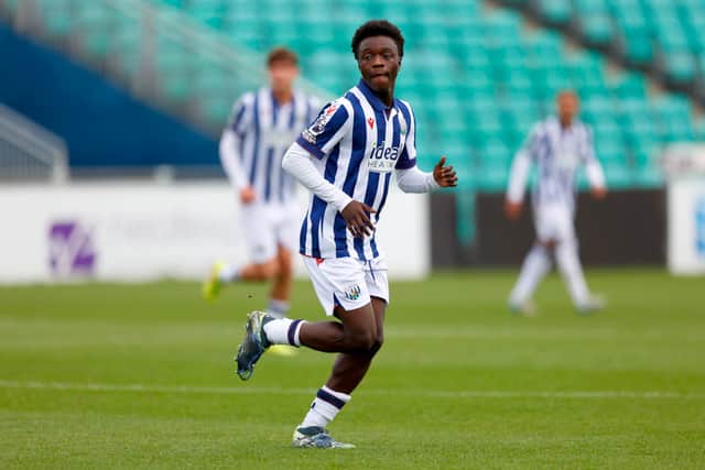 Dauda Iddrisa in action (Photo by Malcolm Couzens - WBA/West Bromwich Albion FC via Getty Images)