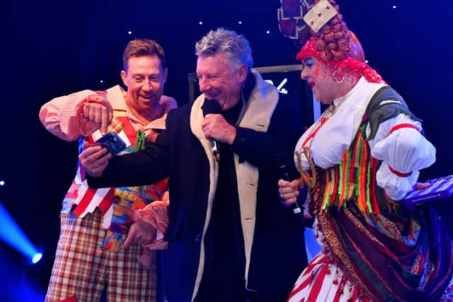 Fun and laughter at Wolverhampton Christmas lights switch on.