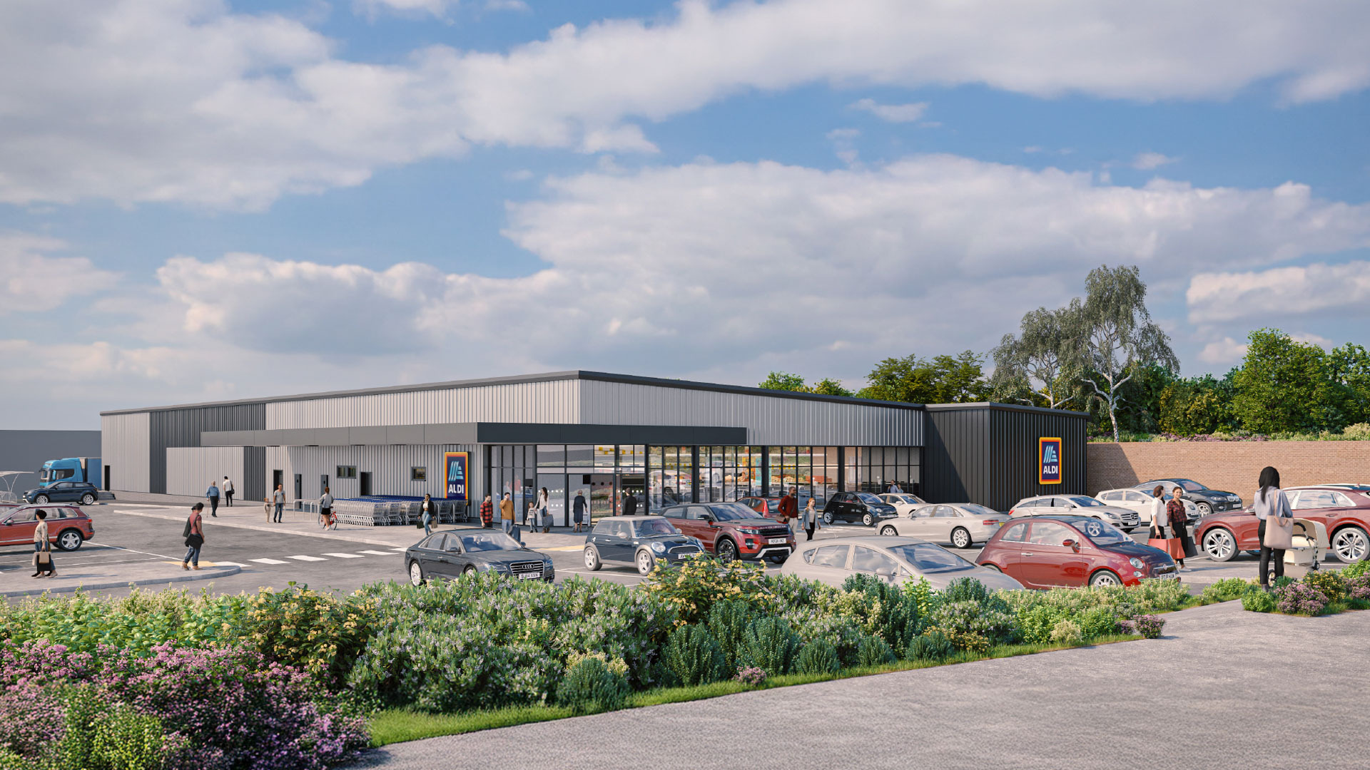 Opening date for Telford's new Aldi supermarket on former Shropshire Star printworks revealed