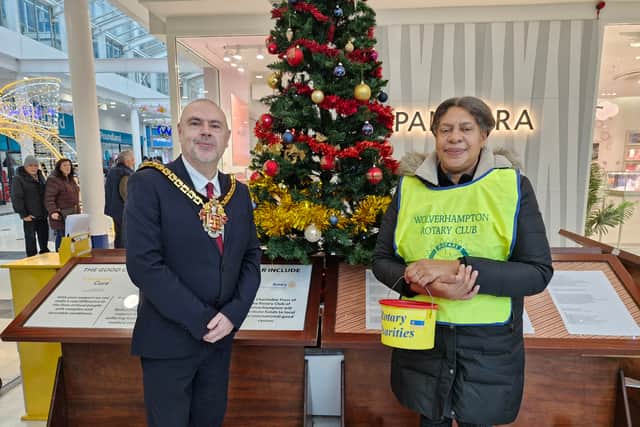 Both the Mayor and Lorraine McCarthy said the tree showed the charity spirit of people from Wolverhampton