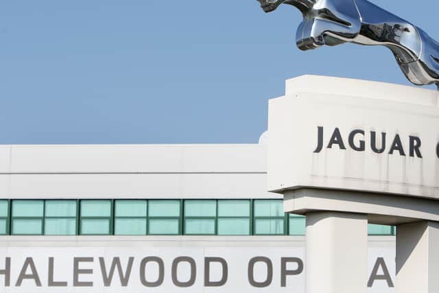 Jaguar Land Rover's Halewood plant. Photo: Dave Thompson/PA