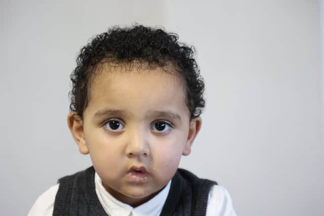 Sam Alshameri at home in Birmingham.