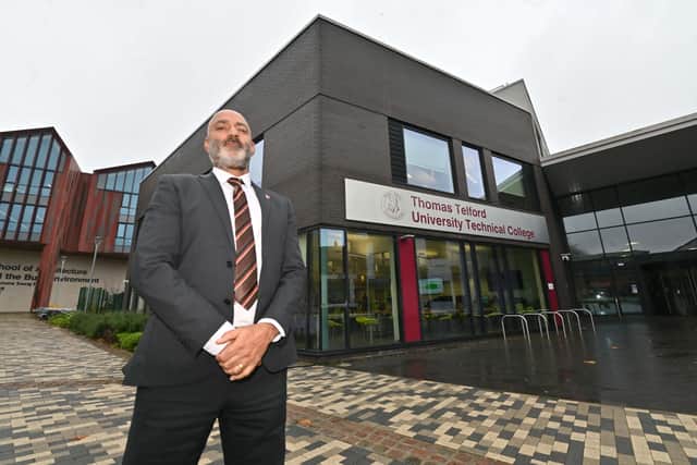 Principal Avtar Gill leads the school in excellence. Photo: Steve Leath