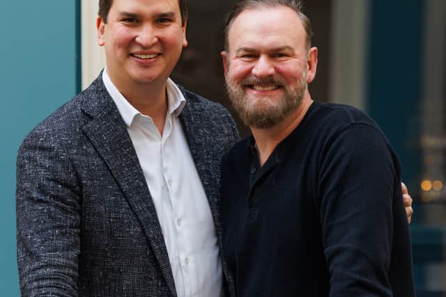 Phill Innes and Glynn Purnell