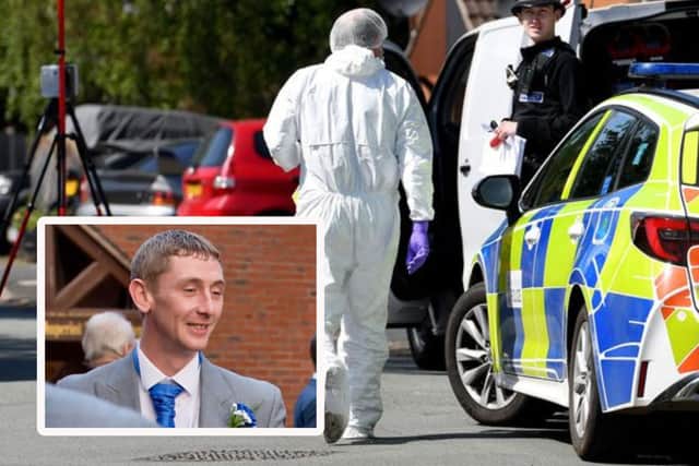 Sam Siviter, inset, died after an incident in Lambourn Drive, Shrewsbury