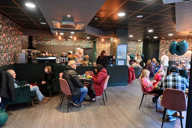 Inside The Sugar Loaf which has reopened in larger premises in Stourbridge