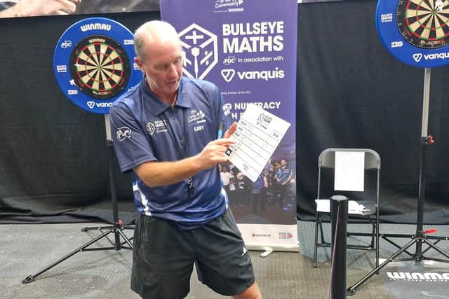 Gary Horsely helped to explain all the games and kept it fun throughout