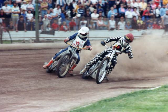 The Heathens in action in 1980