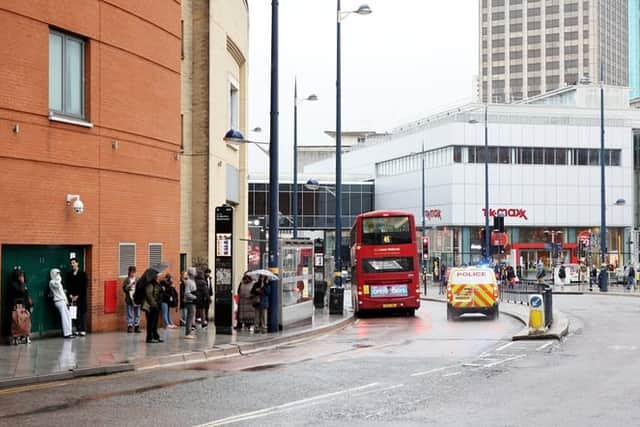 The city was bought to a standstill while police investigated the unexpected death