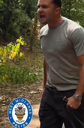 West Midlands Police have released this image of the man it said it wants to speak to. Photo: West Midlands Police