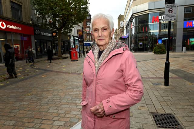 Doris Purcell said that she wouldn't walk around the region following the repeated incidents