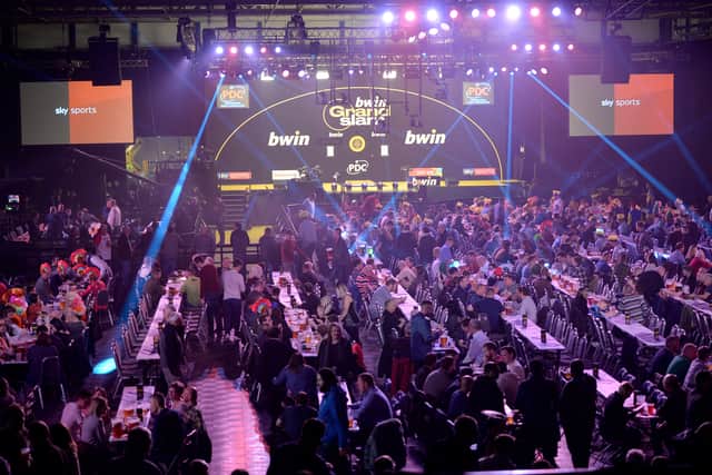 The Grand Slam of Darts brings thousands to Aldersley through the week