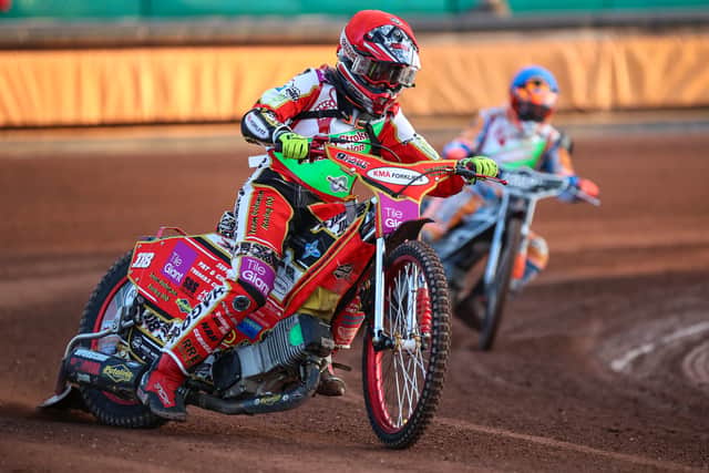 7th May 2018, Ladbroke Stadium, Wolverhampton, England; British Speedway, National Trophy; Cradley Heathens versus Stoke Potters; Jordan Jenkins of Cradley Heathens