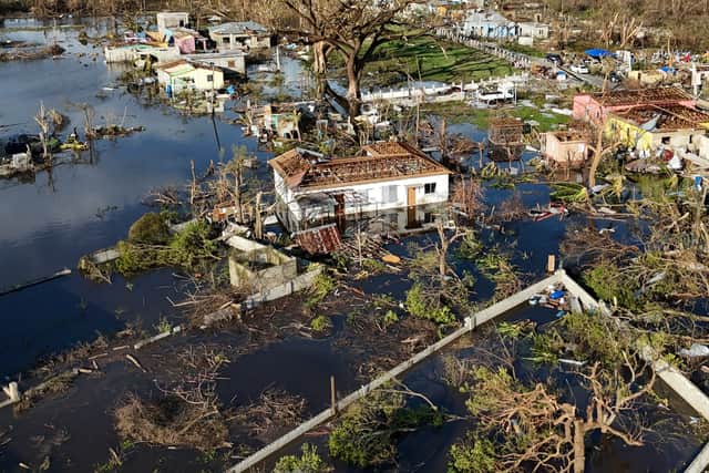 Black River under water after the storm.