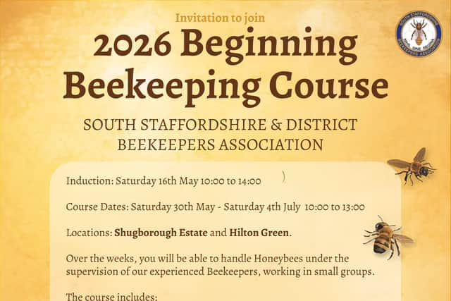 Applications are now open for next year's Beginning Beekeeping Course