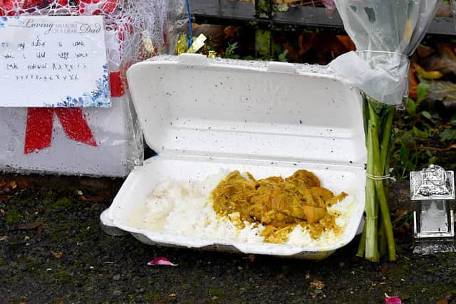 Fresh images of tributes at the scene of murder victim Jermaine Smith, at Lilleshall Crescent, Wolverhampton.