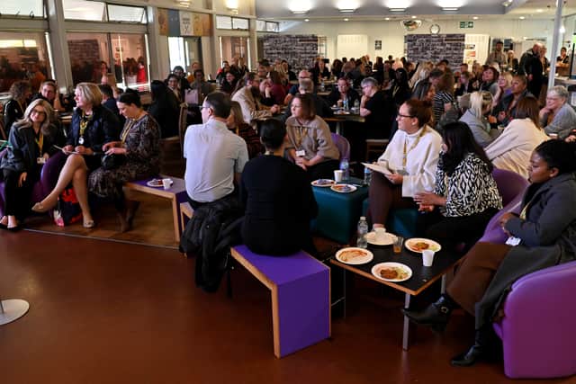 Staff and former staff members from City of Wolverhampton College held a get together to celebrate Paget Road Campus, which is closing.