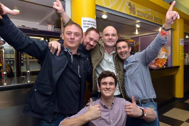 Top, from left: Tez Rowley, Garry Harris, Jim Rolinson, and Robert Burns. Bottom is Jack Palin - all from Wolverhampton (2015)