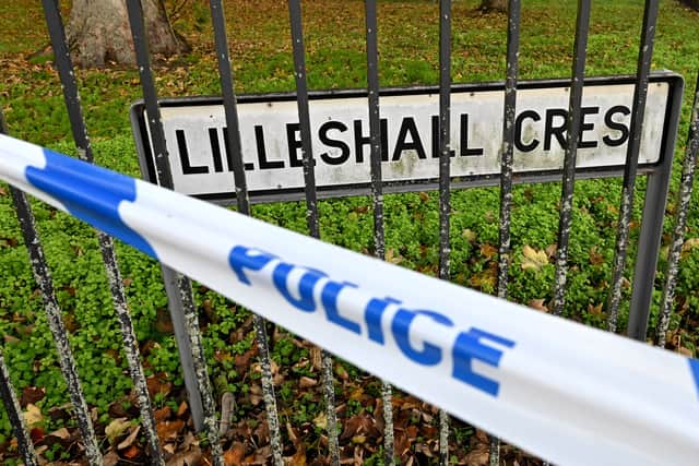 Police and scene of crime officers at Lilleshall Crescent, Wolverhampton, after a murder inquiry is launched after man is shot dead.