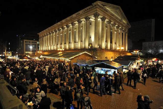 The popular German Market returns to Birmingham on Saturday