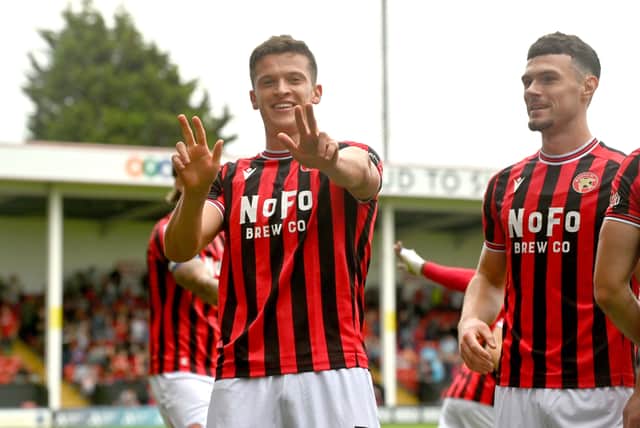 Burke scored twice in 24 appearances for Walsall last term.
