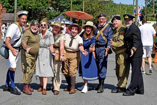 DUDLEY COPYRIGHT NATIONAL WORLD TIM THURSFIELD -12/07/251940's event at Black Country Living Museum.