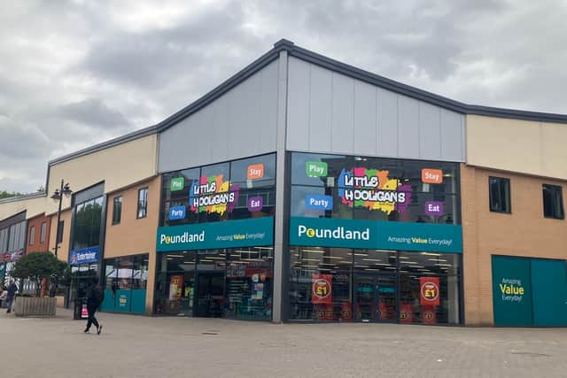 Poundland in Digbeth in Walsall's St Matthew's Quarter near George Street