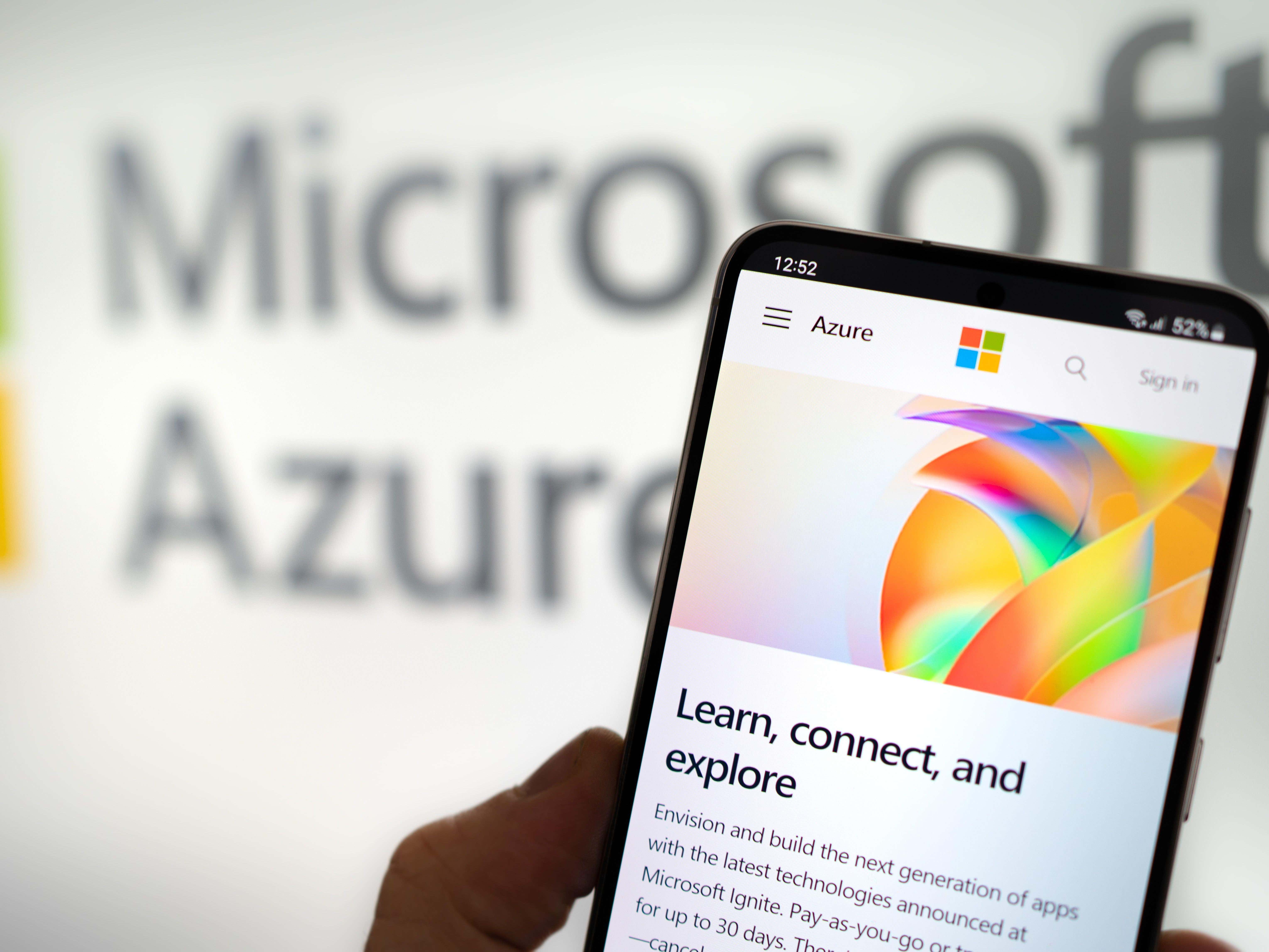 Microsoft Azure cloud service hit with outage